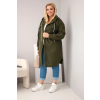 Dámská bunda Plus Size IT127 (Velikost UNI, Barva Smetanová)
