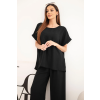 Dámský komplet Plus Size 6416 (Velikost UNI, Barva Modrá)