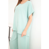 Dámský komplet Plus Size 6416 (Velikost UNI, Barva Modrá)