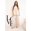 Dámský komplet Plus Size 6416 (Velikost UNI, Barva Modrá)