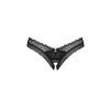 Tanga Obsessive Medilla crotchless thong (Velikost M/L, Barva Černá)