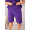 Dámský komplet Plus Size 8254 (Velikost 3XL, Barva Černá)