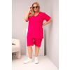 Dámský komplet Plus Size 8254 (Velikost 3XL, Barva Černá)