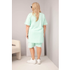 Dámský komplet Plus Size 8254 (Velikost 3XL, Barva Černá)