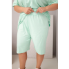 Dámský komplet Plus Size 8254 (Velikost 3XL, Barva Černá)