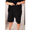 Dámský komplet Plus Size 8254 (Velikost 3XL, Barva Černá)