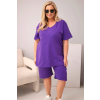 Dámský komplet Plus Size 8254 (Velikost 3XL, Barva Černá)