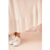 Dámské šaty Plus Size 21682 (Velikost UNI, Barva Smetanová)