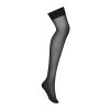 206963 2 puncochy na podvazkovy pas obsessive s800 stockings velikost s m barva cerna