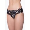 61594 16 kalhotky julimex lingerie tanga panty velikost xl barva hneda