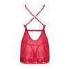 178508 8 kosilka obsessive lacelove babydoll velikost xs s barva cervena