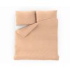 Klasické krepové obliečky 140x200, 70x90cm LOSOSOVÉ