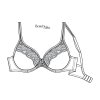 Vystužená bezšvová podprsenka BeautyBra Parisienne Timo 042811