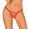 178229 6 tanga obsessive larisya thong velikost l xl barva cervena