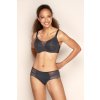Bezšvová vystužená podprsenka NettieBra Diamond Graphite Timo 042833