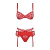 222203 8 komplet obsessive heartina set velikost l xl barva cerna