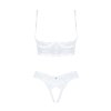 68353 7 set obsessive heavenlly 2 pcs cupless set velikost xl 2xl barva bila