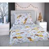 71257 2 vanocni povleceni 140x220 70x90cm snehulaci sedi