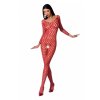 Passion BS077 red - Bodystocking
