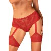 Podväzky Obsessive Belovya garter panties - výpredaj