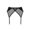 213461 5 podvazkovy pas obsessive nesari garter belt velikost xs s barva cerna