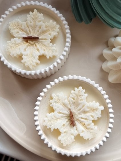 S vianočnou vločkou V NÁDOBKE