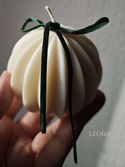 VIANOČNÁ ELEGANCIA sójová sviečka