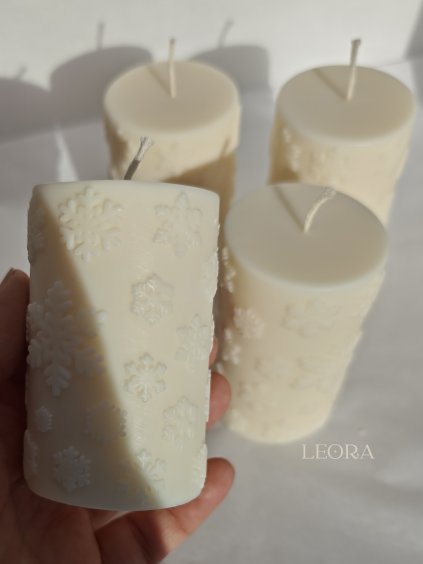 VIANOČNÝ VALEC sójová sviečka