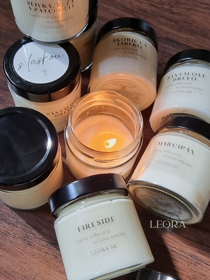 Ručne robené sviečky