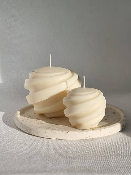 Snehové gule sójové sviečky