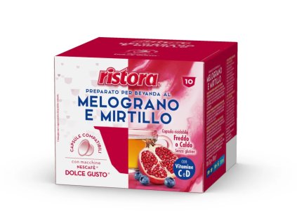 Ristora GRÁNÁTALMA ÉS ÁFONYA TEA kapszula Dolce Gusto-hoz 10 db
