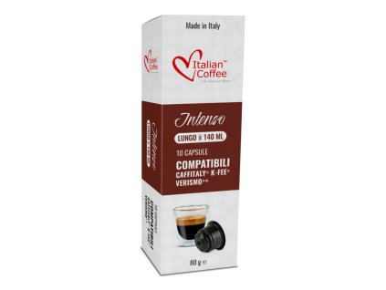 Italian coffee Lungo Intenso kapszula Caffitaly / Tchibo Cafissimo 10db