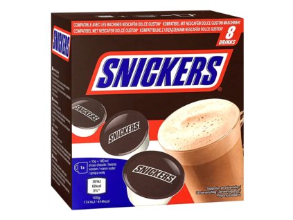 Snickers csokoládé és karamell kapszula Dolce Gusto-hoz 8 db