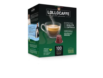 Lollo caffé Deca koffein nélkül kapszula Nespresso-hoz 100 db