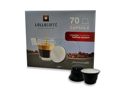 Lollo caffé Nero kapszula Caffitaly / Tchibo Cafissimo 70db