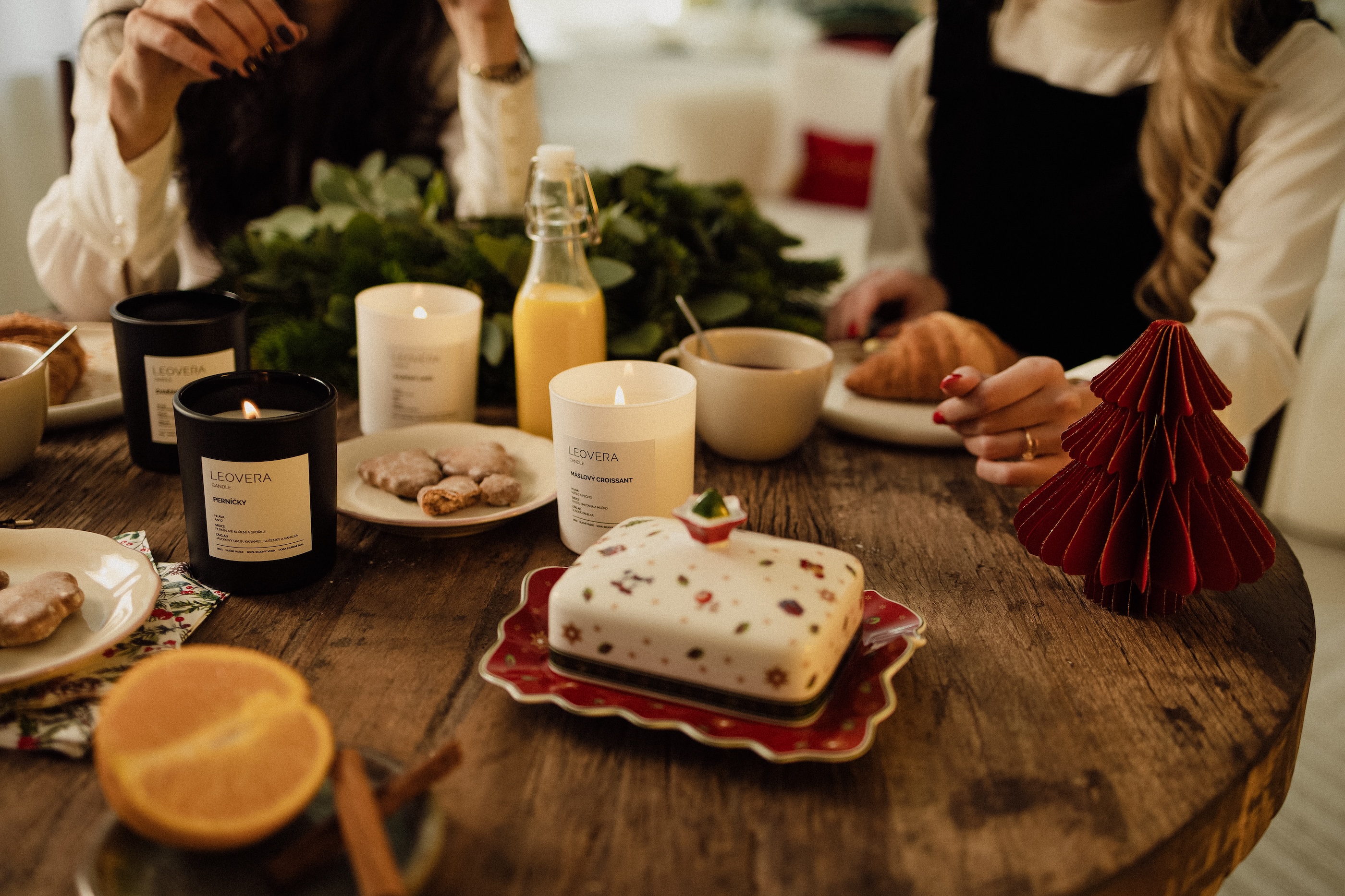 Kouzlo vánoc se svíčkami LEOVERA