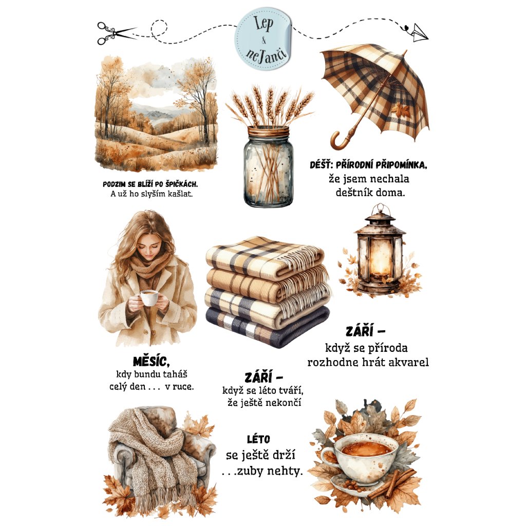 SAMOLEPKY BAREVNÉ ZÁŘÍ 4