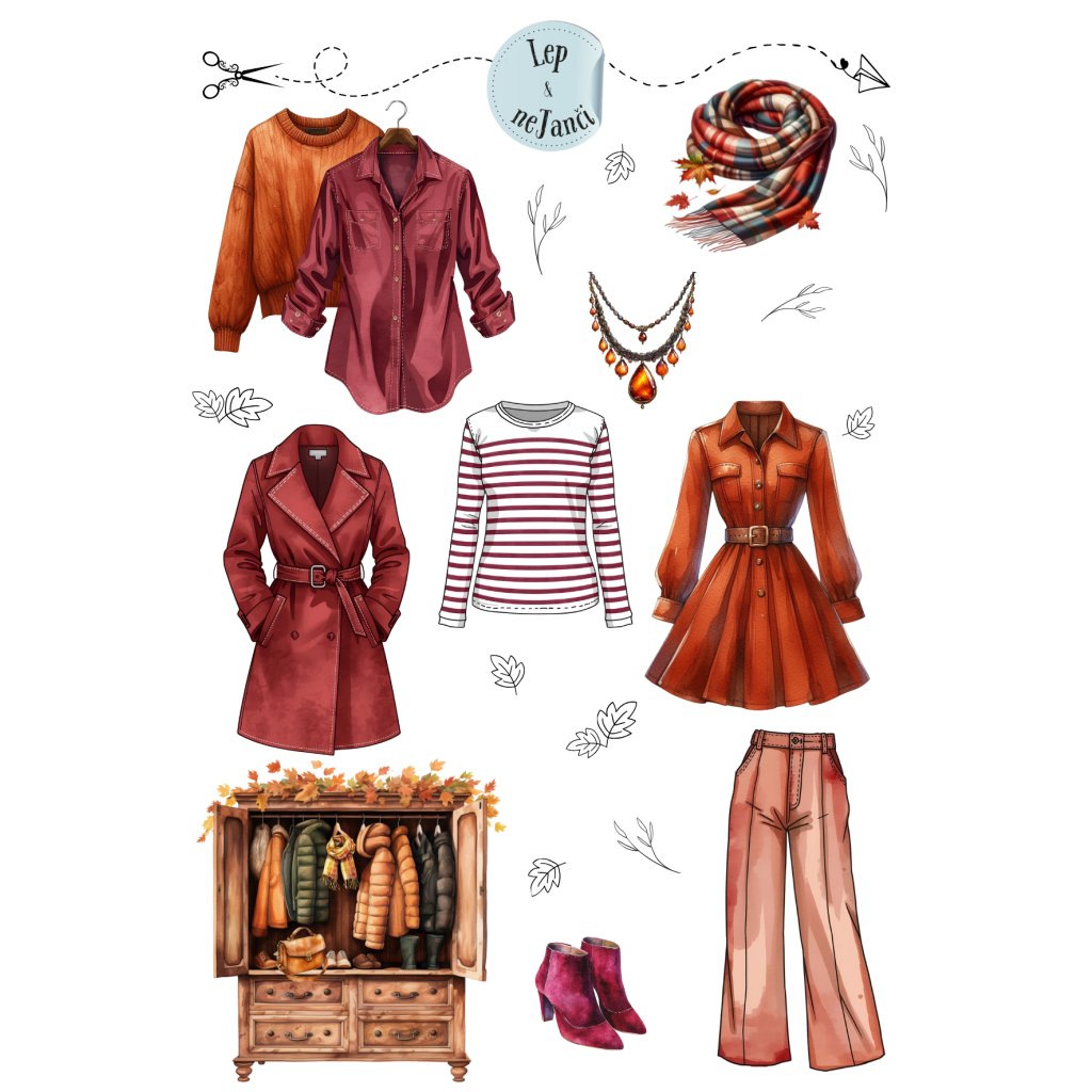 SAMOLEPKY PODZIMNÍ MÓDA 3