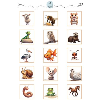 SAMOLEPKY ZNAČKY DO MŠ ZVÍŘÁTKA ČESKÉ 2