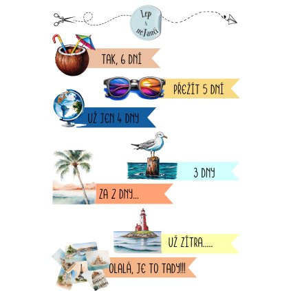 SAMOLEPKY ODPOČET DOVOLENÉ 2