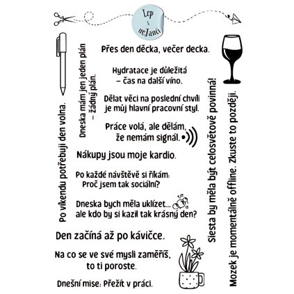 SAMOLEPKY HLÁŠKY DO DIÁŘE 2