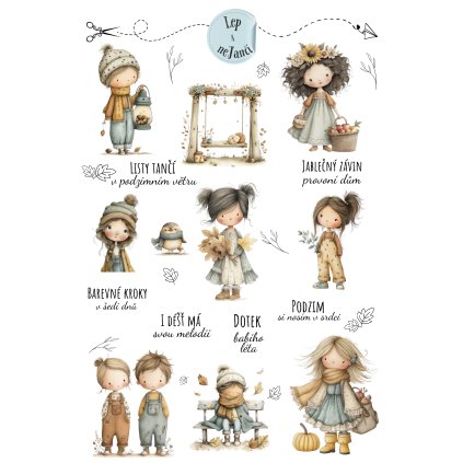 SAMOLEPKY BOHO PODZIM 2