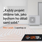 Proč zvolit podlahové topení od Lepetop.cz