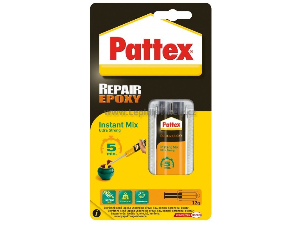 Pattex Repair Epoxy Ultra Strong - 11 ml - lepidlatmely.cz