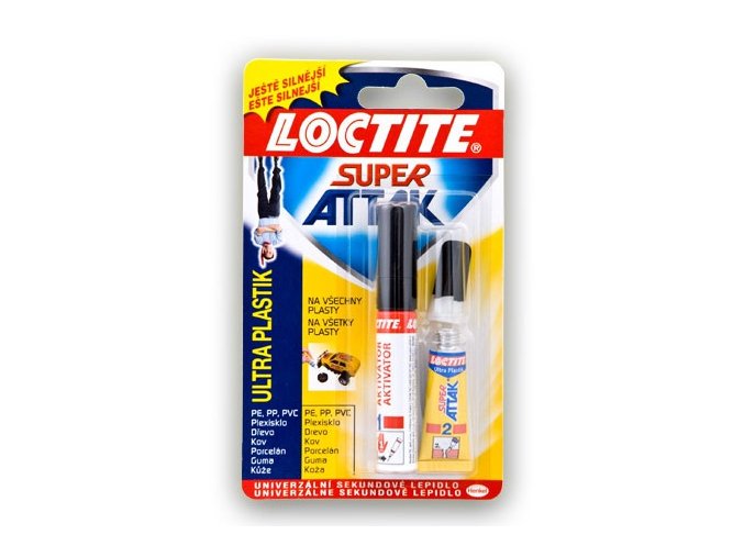 Loctite Super Bond All Plastics - 2 g + 4 ml
