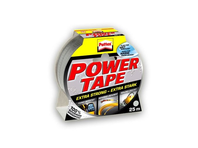 Pattex Power Tape stříbrná - 25 m