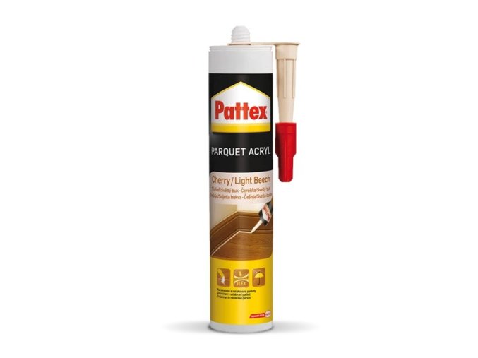 Pattex Parket buk/světlá třešeň - 310 ml parketový tmel