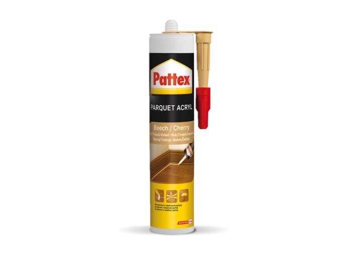 Pattex Parket buk/tmavá třešeň - 310 ml parketový tmel