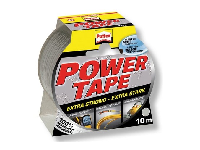 Pattex Power Tape - 10 m stříbrná