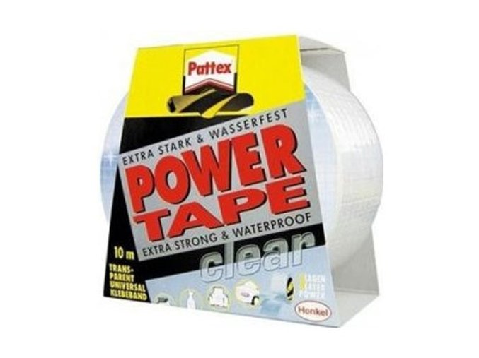 Pattex Power Tape - 10 m transpatentní